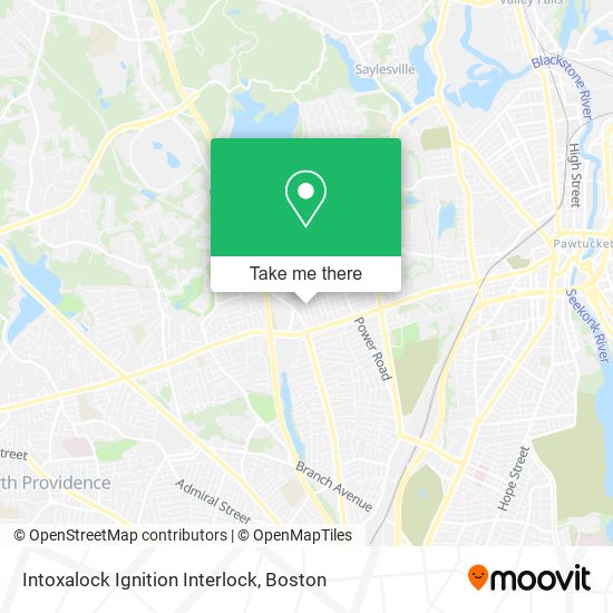 Intoxalock Ignition Interlock map