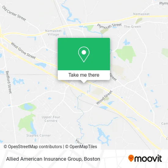 Allied American Insurance Group map