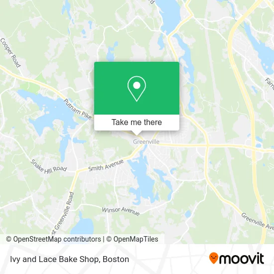 Ivy and Lace Bake Shop map