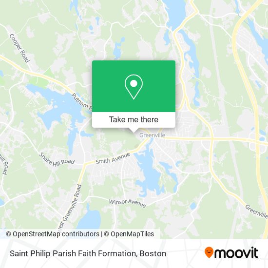Mapa de Saint Philip Parish Faith Formation