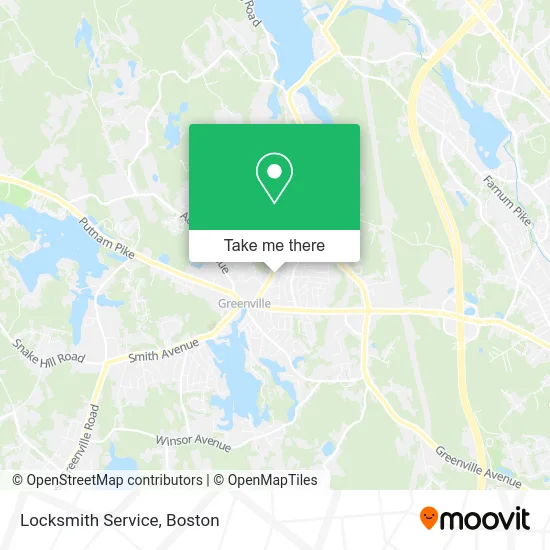 Locksmith Service map