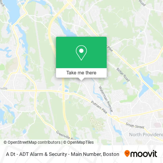 Mapa de A Dt - ADT Alarm & Security - Main Number