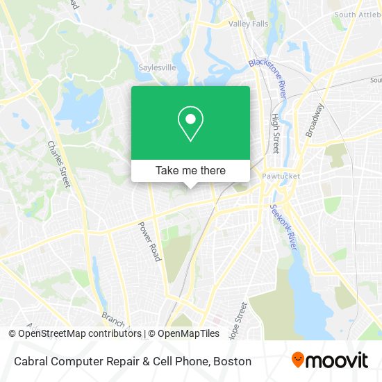Mapa de Cabral Computer Repair & Cell Phone