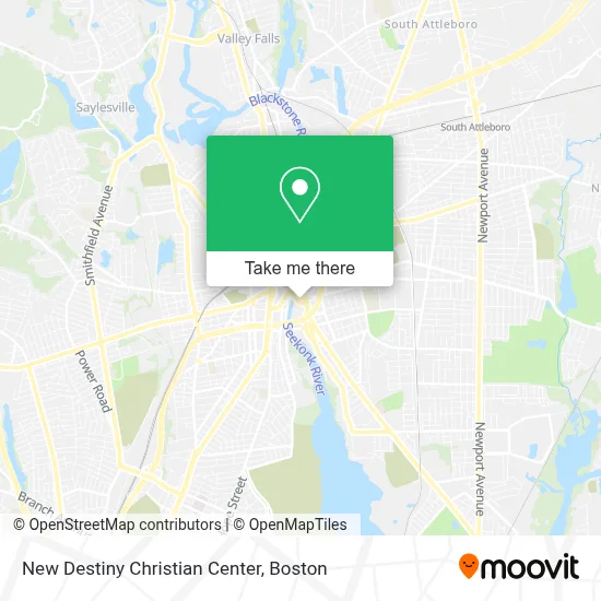 New Destiny Christian Center map
