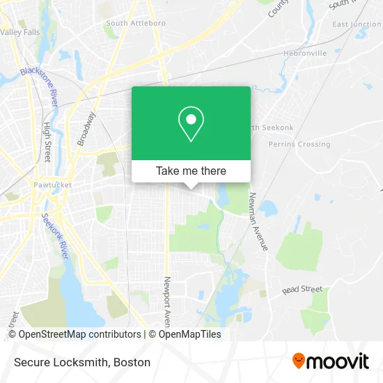 Secure Locksmith map