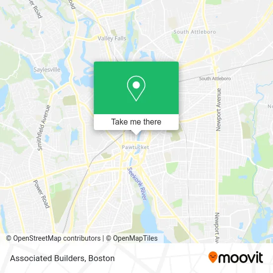 Associated Builders map