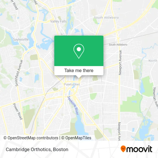 Cambridge Orthotics map