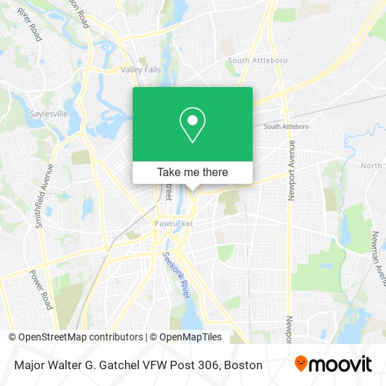 Mapa de Major Walter G. Gatchel VFW Post 306