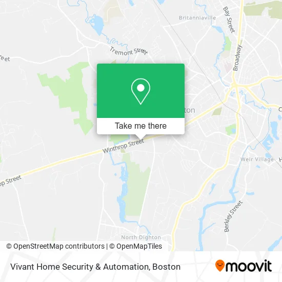 Mapa de Vivant Home Security & Automation