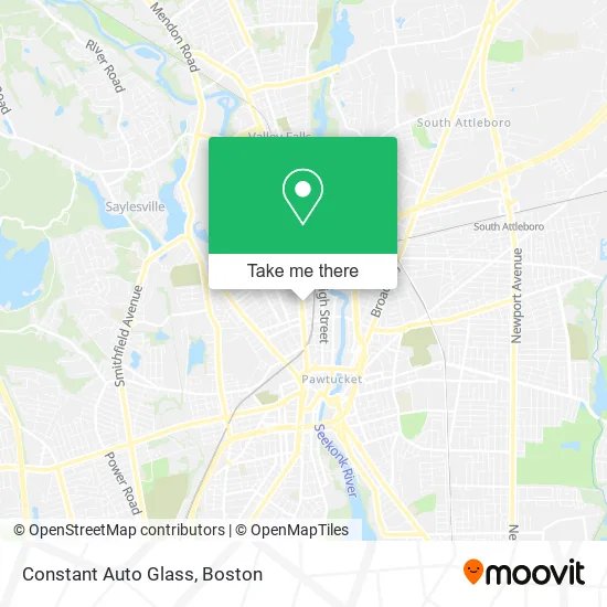 Constant Auto Glass map