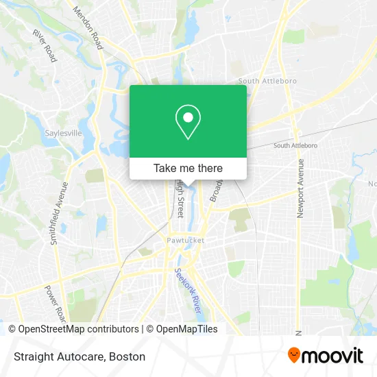 Straight Autocare map