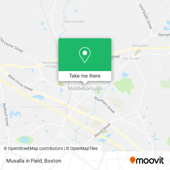 Musalla in Field map