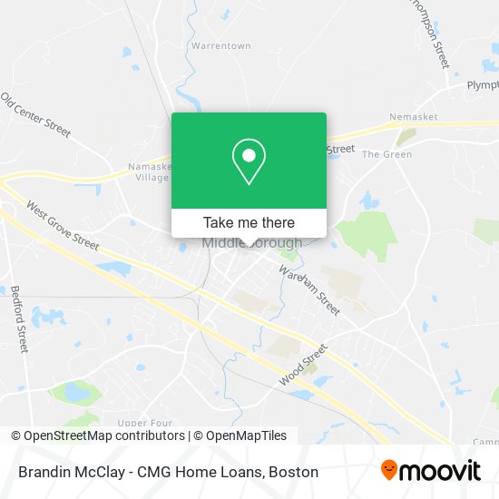 Mapa de Brandin McClay - CMG Home Loans
