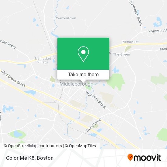 Mapa de Color Me K8