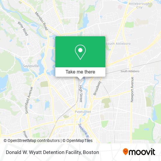 Donald W. Wyatt Detention Facility map