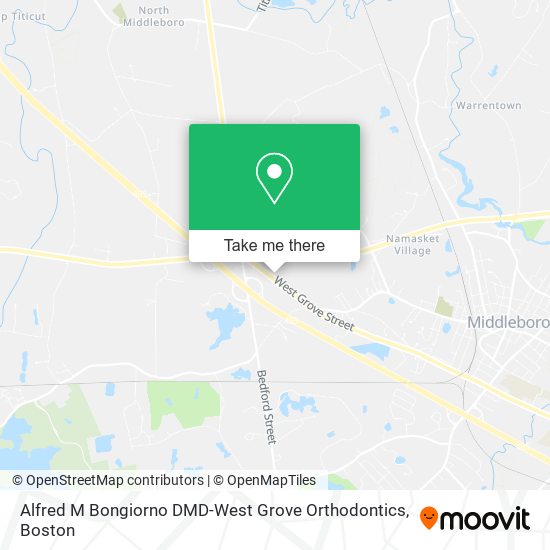 Alfred M Bongiorno DMD-West Grove Orthodontics map