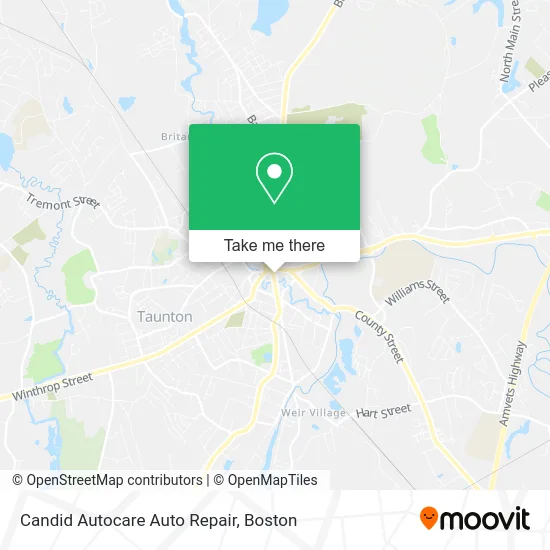 Candid Autocare Auto Repair map