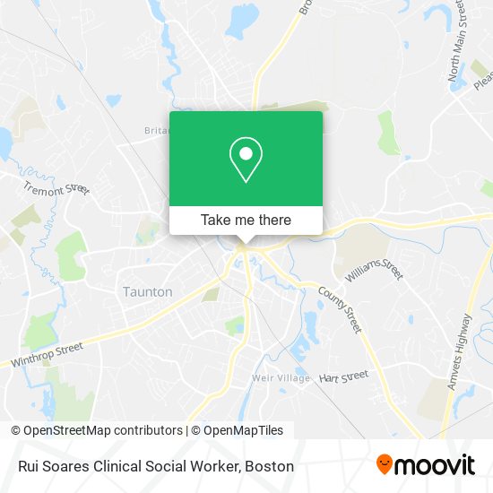 Mapa de Rui Soares Clinical Social Worker