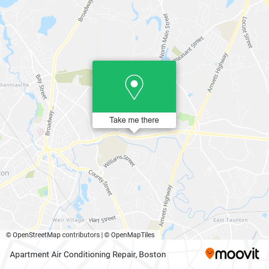 Mapa de Apartment Air Conditioning Repair