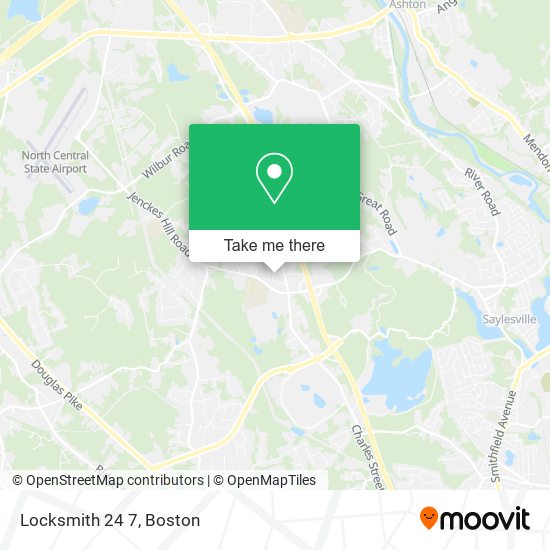 Mapa de Locksmith 24 7