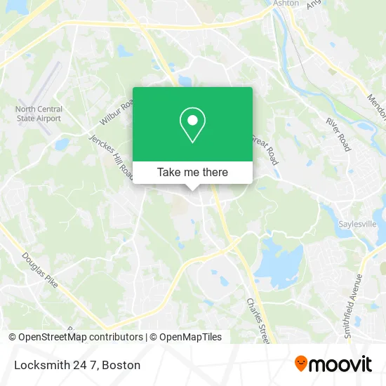 Mapa de Locksmith 24 7