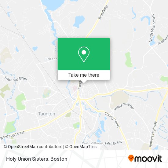 Mapa de Holy Union Sisters