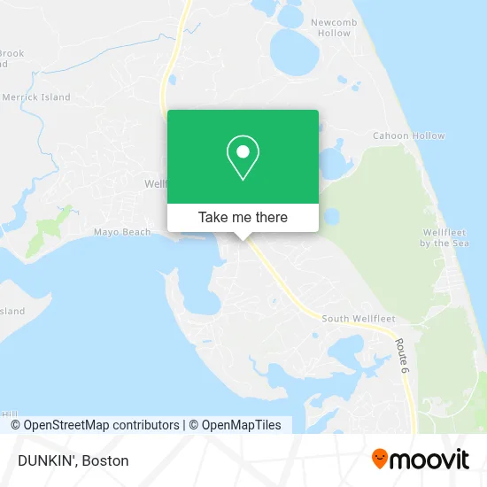 DUNKIN' map