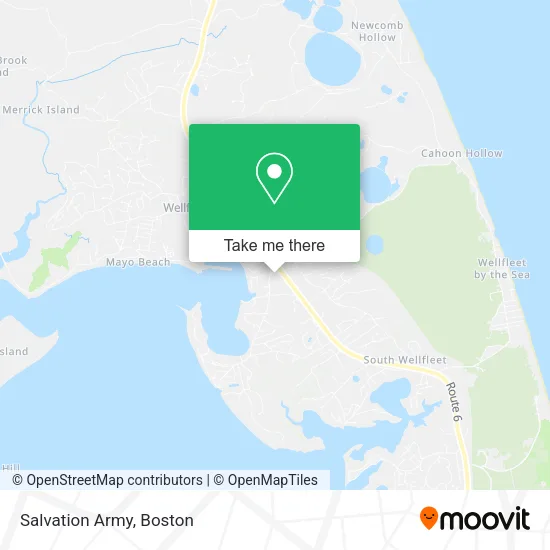 Salvation Army map