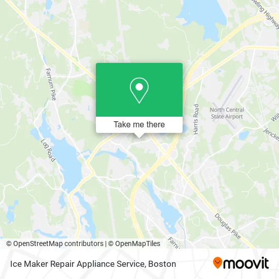 Mapa de Ice Maker Repair Appliance Service