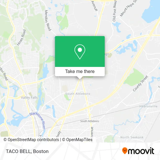 TACO BELL map