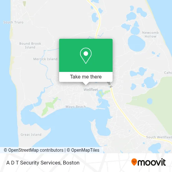A D T Security Services map