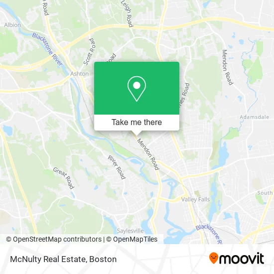 McNulty Real Estate map