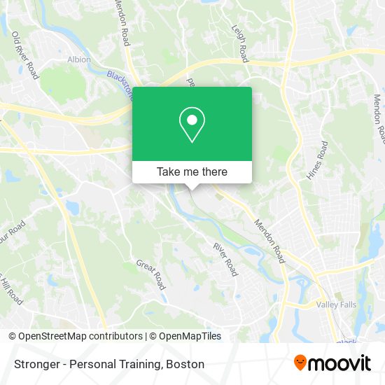 Stronger - Personal Training map