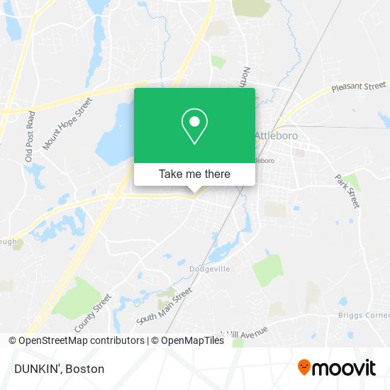 DUNKIN' map