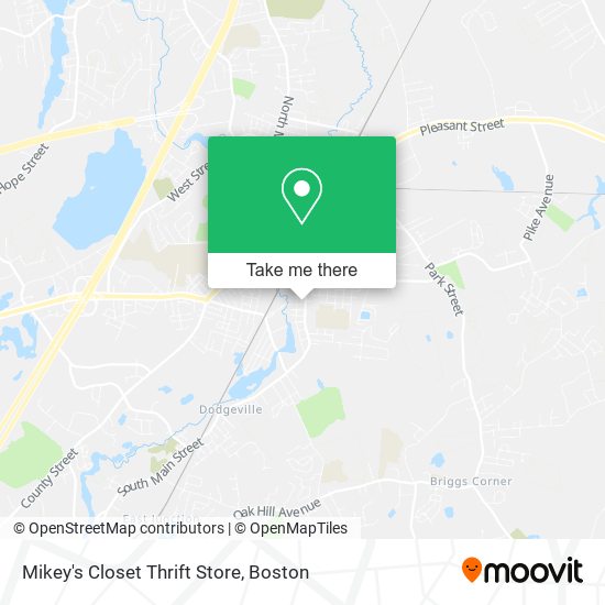 Mapa de Mikey's Closet Thrift Store