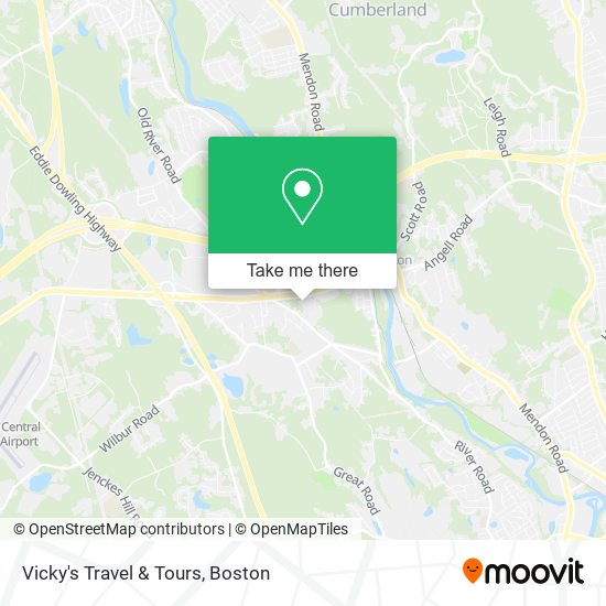 Vicky's Travel & Tours map