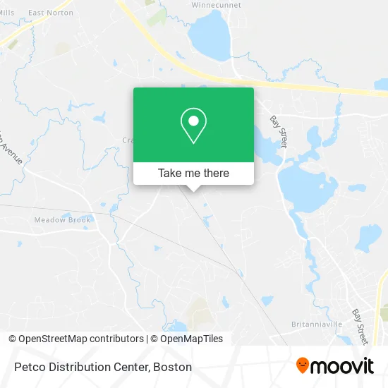 Mapa de Petco Distribution Center
