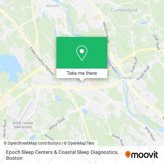 Epoch Sleep Centers & Coastal Sleep Diagnostics map