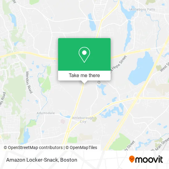 Mapa de Amazon Locker-Snack