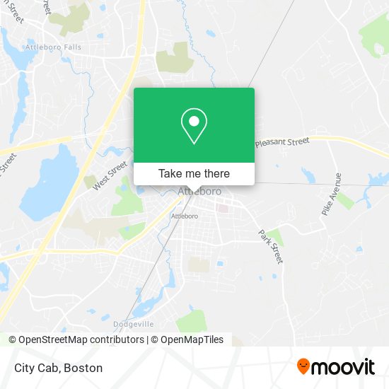 Mapa de City Cab