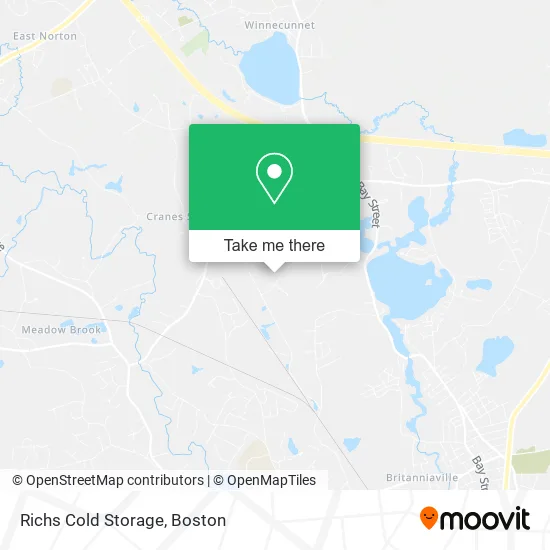 Richs Cold Storage map