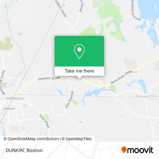 DUNKIN' map