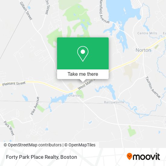Forty Park Place Realty map
