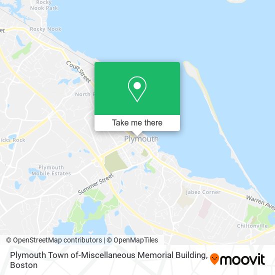 Plymouth Town of-Miscellaneous Memorial Building map
