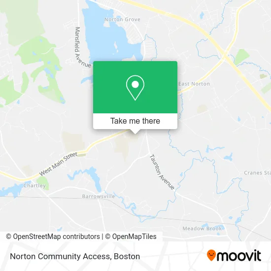 Norton Community Access map