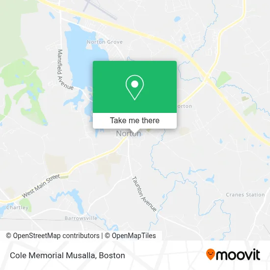 Cole Memorial Musalla map