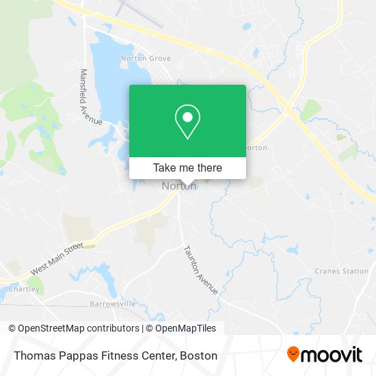 Mapa de Thomas Pappas Fitness Center