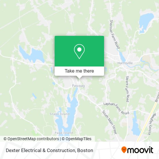 Mapa de Dexter Electrical & Construction