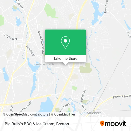 Big Bully's BBQ & Ice Cream map