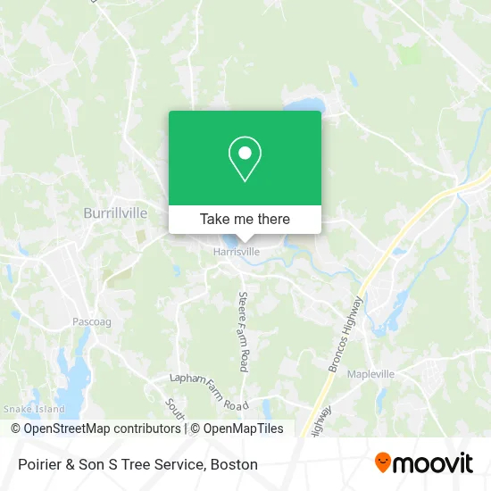 Poirier & Son S Tree Service map